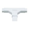 Sección En T Color Blanco De Pvc Auto Extinguible Para Canaleta Tmk1720 (524002001)