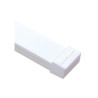 Tapa Final Color Blanco De Pvc Auto Extinguible  Para Canaleta Tmk1735 Tmk1735sd (539002001)