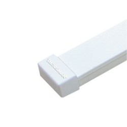 Tapa Final Color Blanco De Pvc Auto Extinguible Para Canaleta Tmk1720 (529002001)