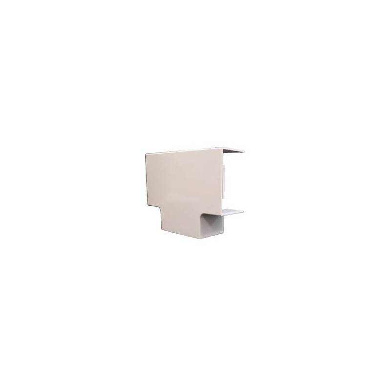 Sección En T Color Blanco De Pvc Auto Extinguible Para Canaleta Tmk4577 (554002001)