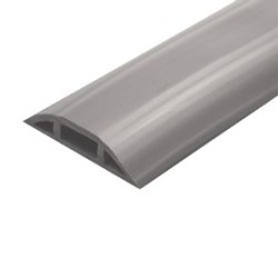 Canaleta Flexible Color Gris De Pvc Auto Extinguible Tramo De 2.5m (930001253)