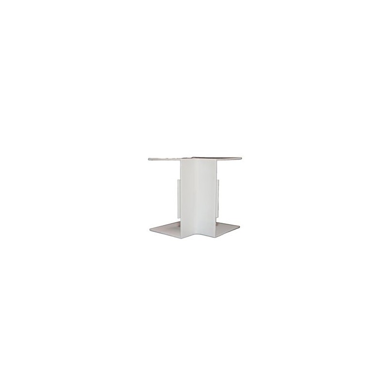 Esquinero Interior Color Blanco De Pvc Auto Axtinguible Para Canaleta Tmk4577 (552002001)
