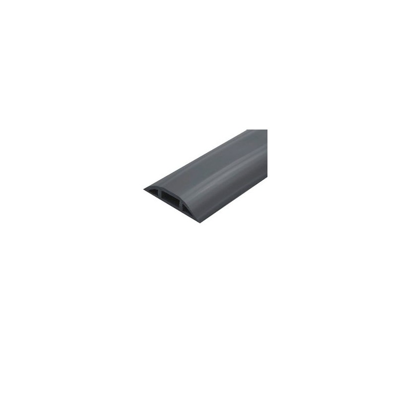 Canaleta Flexible Color Negra De Pvc Auto Extinguible Tramo De 2.5m (930001254)