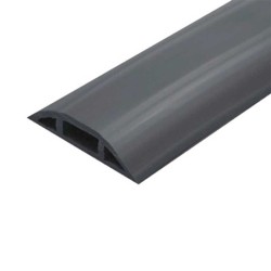 Canaleta Flexible Color Negra De Pvc Auto Extinguible Tramo De 2.5m (930001254)