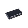 Panel De Parcheo De Impacto (110) Blindado (stp) De 8  Puertos Cat6 10in