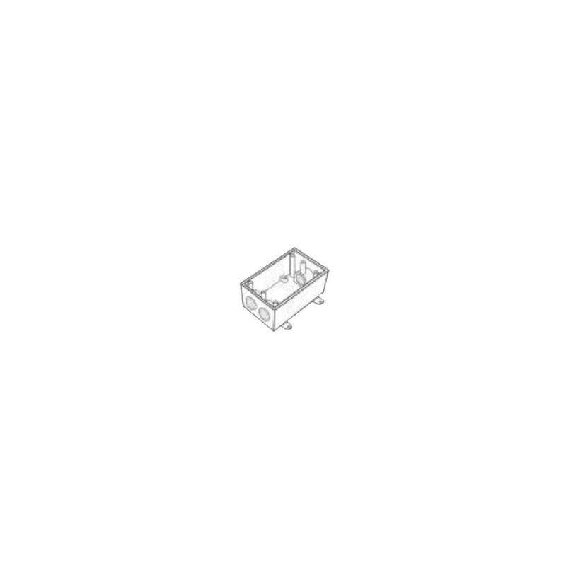 Caja Condulet Fs De 1/2 ( 12.7mm) Con Tres Bocas A Prueba De Intemperie.