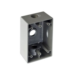 Caja Condulet Fs De 3/4 (19.05mm) Con Tres Bocas A Prueba De Intemperie.