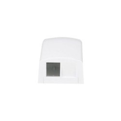 Caja De Montaje En Superficie Para 2 Módulos Keystone Color Blanco