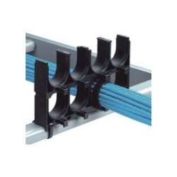 Espaciador De Cables De Nylon 6.6 Con 1 Espacio De 1.25 In (31.8 Mm) De Diámetro Color Negro 1 Pieza