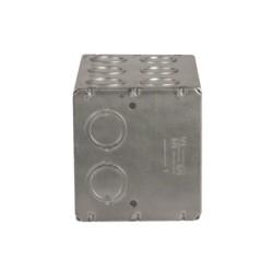 Caja Multigang De 3 Gangs/ Profundidad De 31/2/ 19 Entradas De 1/2  3/4.