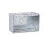 Caja Multigang De 3 Gangs/ Profundidad De 31/2/ 19 Entradas De 1/2  3/4.