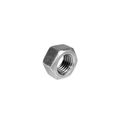 Tuerca Hexagonal De 1/4 Con Acabado Electro Zinc