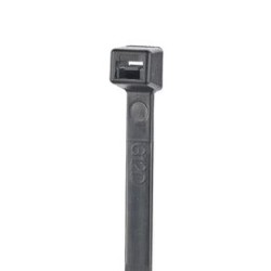 Cincho De Nylon 6.6 Stronghold™ De 100mm De Largo Color Negro Exterior Resistente A Rayos Uv Paquete De 100pz