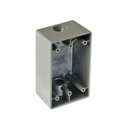 Caja Condulet Fs De 1 ( 25.4 Mm) Con Dos Bocas A Prueba De Intemperie.