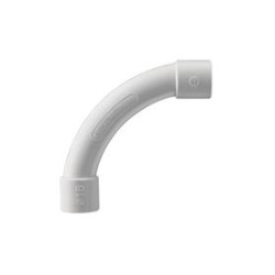 Curva De Radio Estrecho Para Tuberia Rigida Recomendado Para Cables De Datos Pvc Autoextinguible De 25 Mm