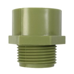 Conector Para Tuberia Pvc Conduit Pesado De 1 1/2 (38 Mm).