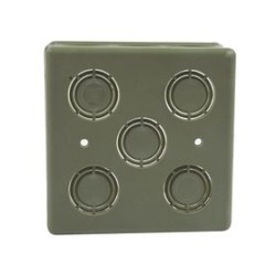 Caja Cuadrada  De 1/2  3/4 Para Pvc Conduti Pesado.
