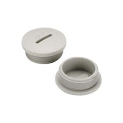 Tapón Roscado De 3/4 Para Caja Cuadrada A Prueba De Intemperie.