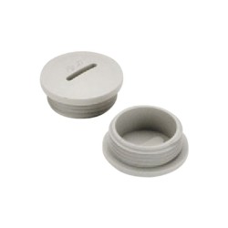 Tapón Roscado De 3/4 Para Caja Cuadrada A Prueba De Intemperie.