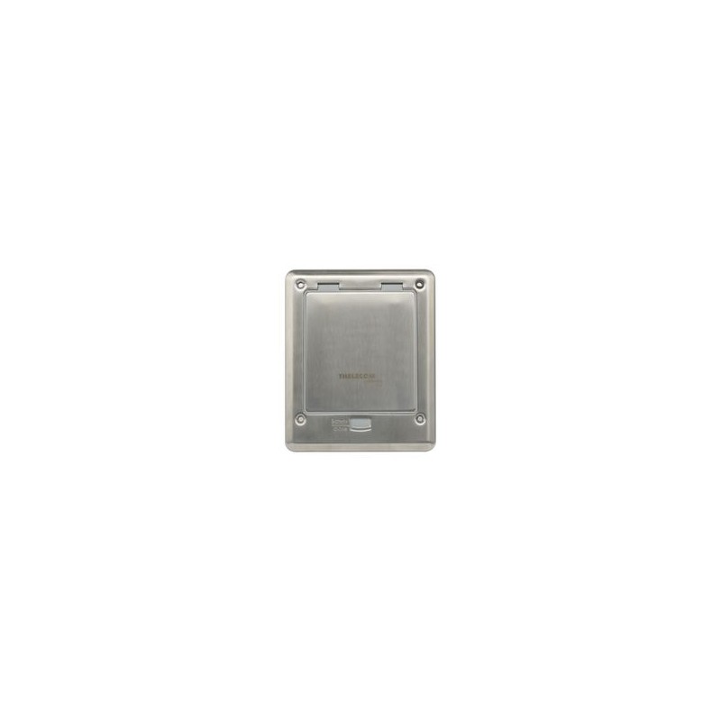 Caja De Piso Con Contacto Eléctrico (duplex) Resistente Al Agua Ip66 (con Tapa Cerrada) (1100053201)