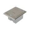 Caja De Piso Con Contacto Eléctrico (duplex) Resistente Al Agua Ip66 (con Tapa Cerrada) (1100053201)