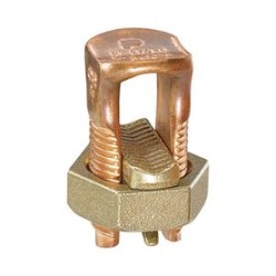 Conector Mecánico De Puesta A Tierra De Cobre Para Cables De Calibre 8 A 4 Awg