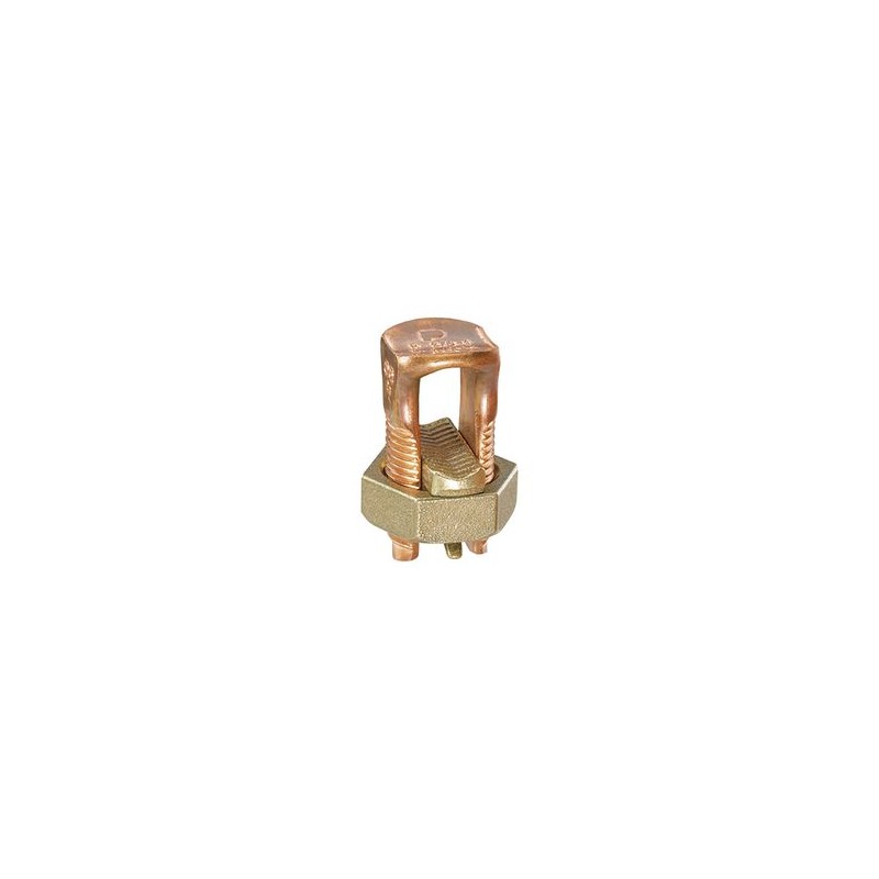 Conector Mecánico De Puesta A Tierra De Cobre Para Cables De Calibre 8 A 4 Awg