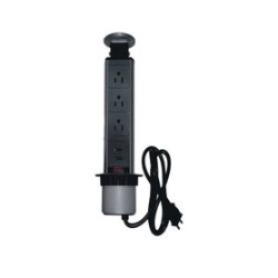 Thorreta De Escritorio Con 3 Contactos Eléctricos Y 2 Usb (1100063202)