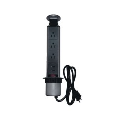 Thorreta De Escritorio Con 3 Contactos Eléctricos Y 2 Usb (1100063202)