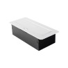 Caja Horizontal De Escritorio Con Conector Rj45 Cat5e Rj11 2 Contactos De 125v (1100073201)