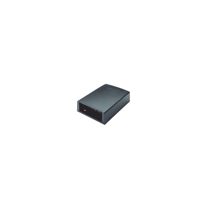 Caja De Montaje En Superficie Con Accesorio Para Resguardo De Fibra Óptica Para 12 Módulos Minicom Color Negro