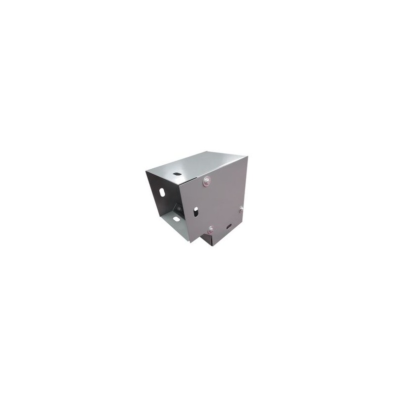 Derivación Codo Horizontal De 90 Grados 100 X 100 Mm Fabricado En Lámina De Acero Al Carbón
