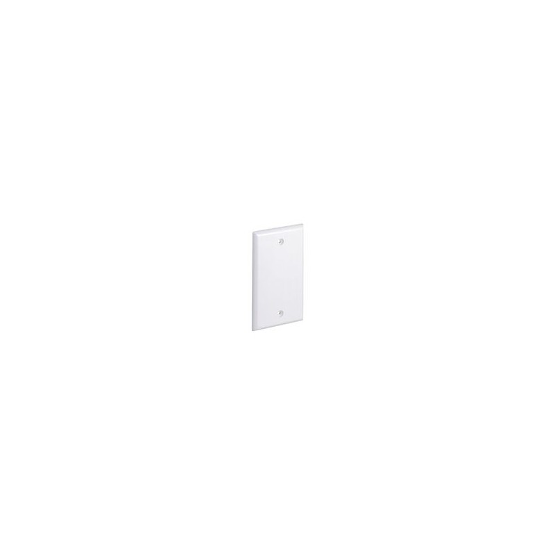 Placa De Pared Ciega Universal Color Blanco