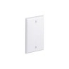 Placa De Pared Ciega Universal Color Blanco