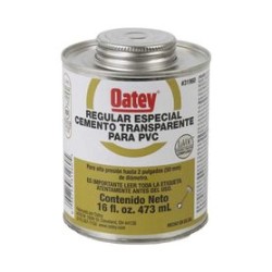 Cemento Claro De 236 Ml Para Tubo Conduit Pvc Pesado.