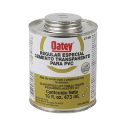 Cemento Claro De 236 Ml Para Tubo Conduit Pvc Pesado.