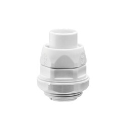 Conector (racor) De Tuberia Flexible A Caja Pvc Autoextinguible De 12 Mm Ip55
