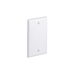 Placa De Pared Ciega Universal Color Blanco
