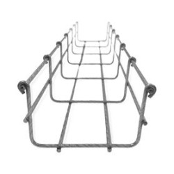 Charola Tipo Malla 66/100 Mm Bimetálica Para Instalación En Exterior O Interior Extrema Resistencia Y Durabilidad. Hasta 105 Cab