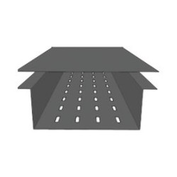 Tapa Para Fondo Perforado De 9  Perfil Z