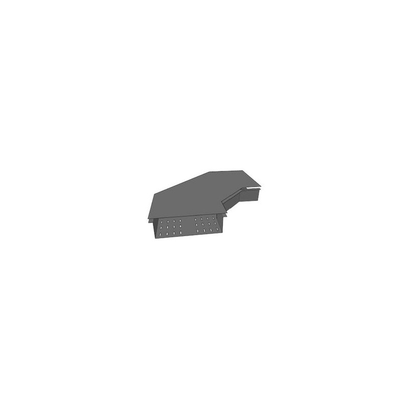 Tapa Curva Horizontal Para Fondo Perforado De 4 Perfil Z