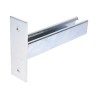 Ménsula Unicanal 200mm Con Acabado Electro Zinc