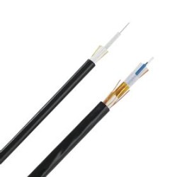 Cable De Fibra Óptica De 6 Hilos Multimodo Om3 50/125 Optimizada Interior/exterior Loose Tube 250um No Conductiva (dieléctrica)