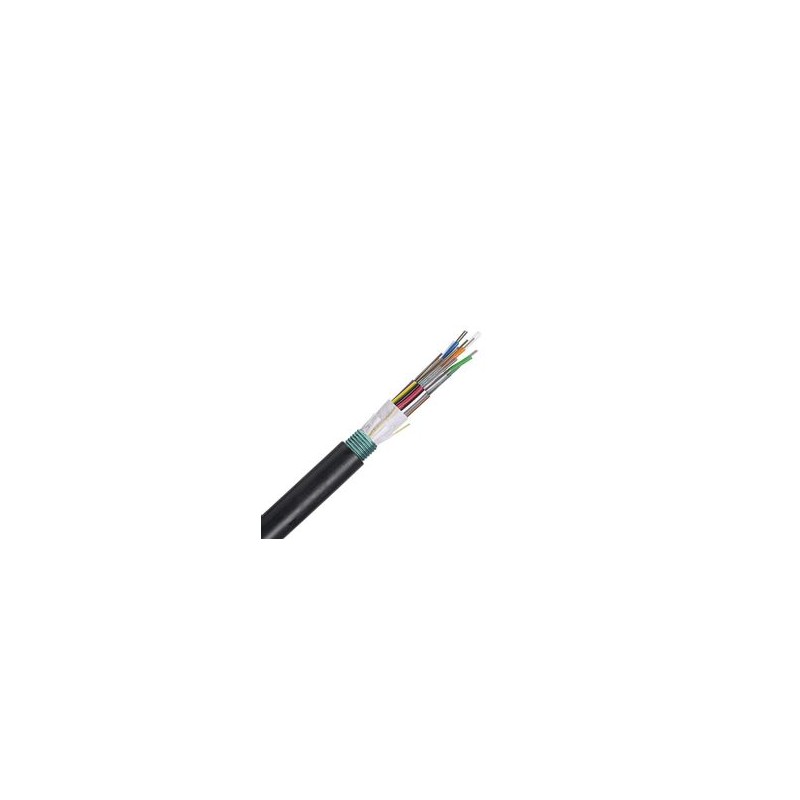 Cable De Fibra Óptica 12 Hilos Osp (planta Externa) Armada Mdpe (polietileno De Media Densidad) Multimodo Om4 50/125 Optimizada