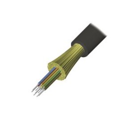Cable De Fibra Óptica De 6 Hilos Interior/exterior Tight Buffer No Conductiva (dieléctrica) Ls0h Multimodo Om3 50/125 Optimizada