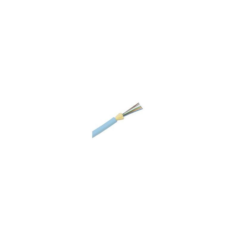 Cable De Fibra Óptica De 24 Hilos Multimodo Om4 50/125 Optimizada Interior Tight Buffer 900um No Conductiva (dieléctrica) Lszh P