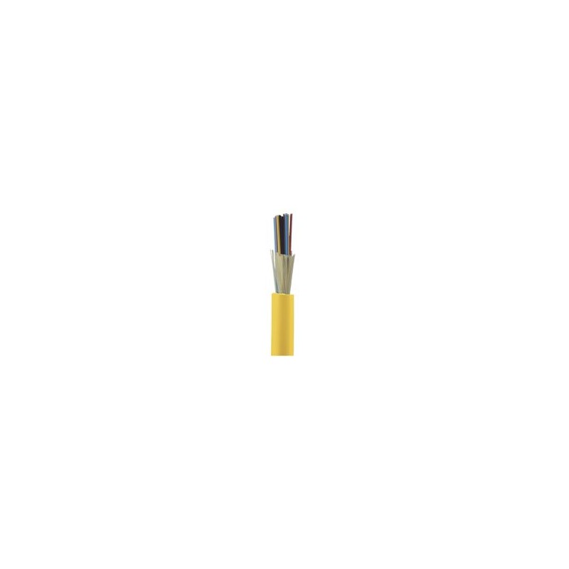 Cable De Fibra Óptica De 24 Hilos Monomodo Os2 9/125 Interior Tight Buffer 900um No Conductiva (dieléctrica) Ofnp (plenum) Preci