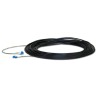Fibercable De 60 M (200ft) Monomodo (sm) Con Conectores Lc Ideal Para Equipos Edgerouter Edgeswitch Y Edgepoint.