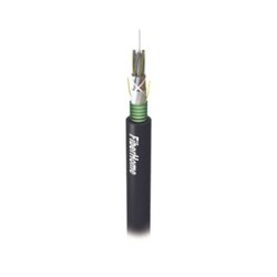 Kilómetro De Fibra Óptica Para Exterior G.652d Armada Monomodo De 24 Hilos Loose Tube Color Negro