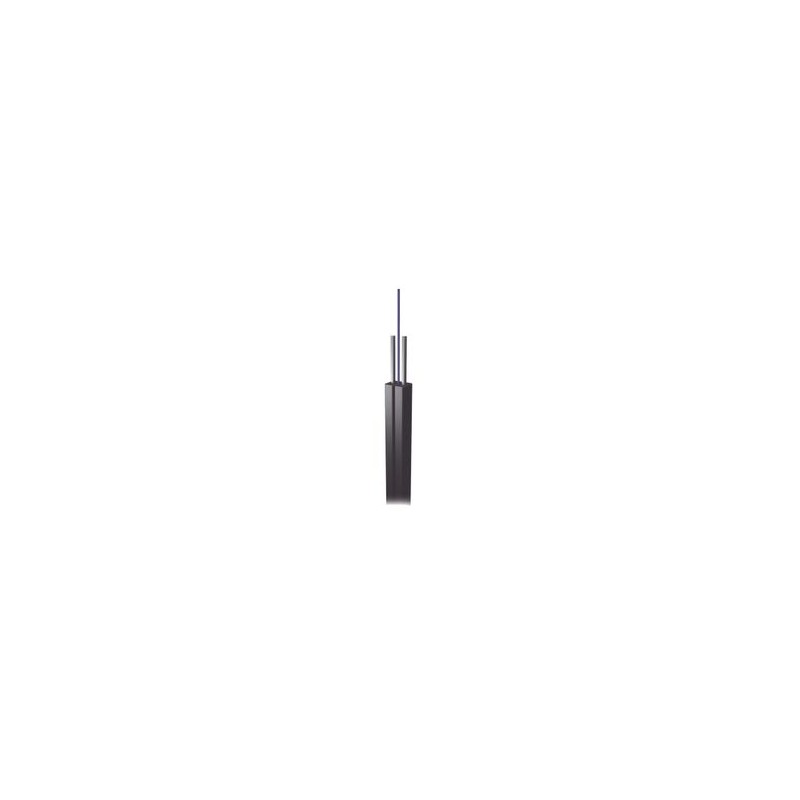 Cable De Fibra Óptica Drop Interior/exterior G.657a2 Monomodo De 1 Hilo (unifibra) Dieléctrica Forro Negro Precio Por Metro